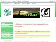 Tablet Screenshot of msosrzba1.sk